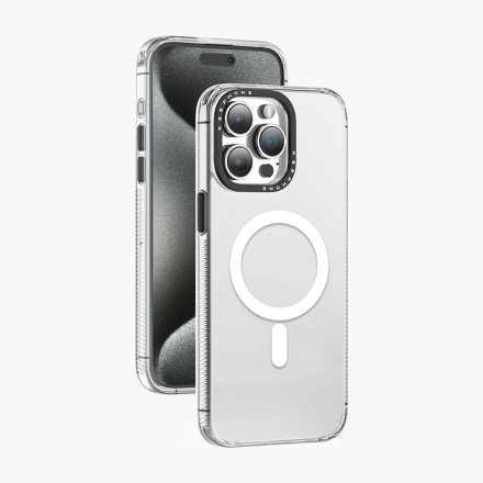  Накладка для i-Phone 15 Pro Max Keephone Magnet Pro прозрачная