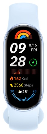  Фитнес-браслет Xiaomi Mi Band 9 Синий глобальный версия