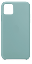 Чехол-накладка  i-Phone 11 Pro Max Silicone icase  №44 небесно-бирюзовая