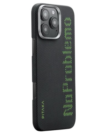  Накладка для i-Phone 16 Pro 6.3&quot; Pitaka Aries Tactile Woven case (NoProblemo)