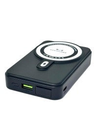 Powerbank с беспроводной зарядкой Keephone PB-15 10000mAh 1USB/1C 22.5W/20W KPMAGPB-15BK черный