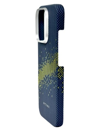  Накладка для i-Phone 16 Pro 6.3&quot; Pitaka StarPeak Luminous Case (Milky way galaxy)
