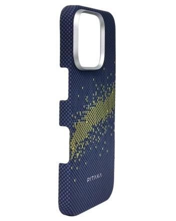 Накладка для i-Phone 16 Pro 6.3&quot; Pitaka StarPeak Luminous Case (Milky way galaxy)