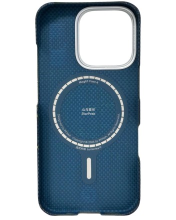  Накладка для i-Phone 16 Pro 6.3&quot; Pitaka StarPeak Luminous Case (Milky way galaxy)