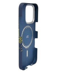 Накладка для i-Phone 16 Pro 6.3" Pitaka StarPeak Luminous Case (Milky way galaxy)