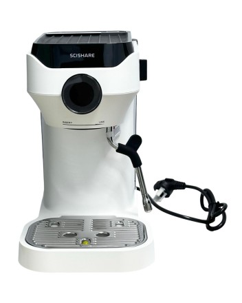  Полуавтоматическая кофемашина Scishare S1181 белая