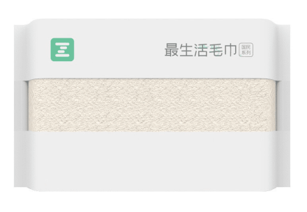 Полотенце банное Xiaomi ZSH National 34*72см A1180 бежевое