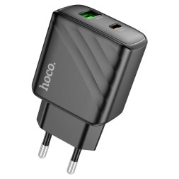 Сетевое зар. устр. Hoco CS23A 1USB/1C 30W черное