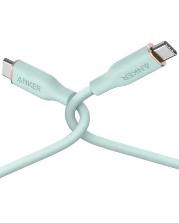  Usb Кабель-зарядка Type-C на Type-C Anker (A8552P62) 240W 0.9м бирюзовый