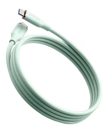  Usb Кабель-зарядка Type-C на Type-C Anker (A8552P62) 240W 0.9м бирюзовый