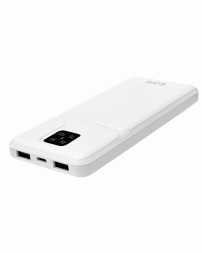Powerbank EOFE G102 10000mAh 2A 2USB/Type-C с дисплеем белый