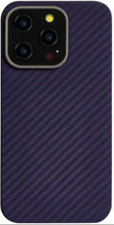  Накладка для i-Phone 14 Pro Max Keephone Kevlar Magsafe фиолетовый
