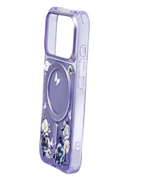 Накладка для i-Phone 17 Pro Max Keephone Roseland MagSnap сиреневая