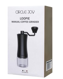 Ручная кофемолка Circle Joy Loopie Coffee Grinder CJ-CF17-W белая