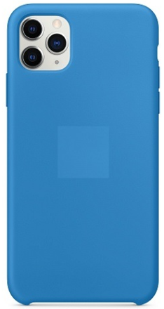  Чехол-накладка i-Phone 13 Pro Silicone icase №03 синяя