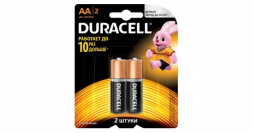 Батарейка алкалиновая Duracell Basic AA/LR6/BL2