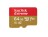  micro SDXC карта памяти SanDisk 64GB Class10 Extreme UHS-I U3 (170 Mb/s) без адаптера SDSQXAH-064G-G