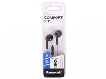  Стереонаушники Panasonic RP-TCM55GC-K черные
