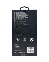 Usb Кабель-зарядка Type-C на Lightning Evelatus 60W 1,2м в тканевой оплетке белый