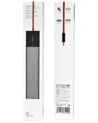 USB-хаб Xiaomi Type-C 5в1 3USB/1USB-C/HDMI 4K MWCMA05 серый