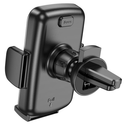  Держатель в автомобиль в воздуховод Hoco CA94 черный