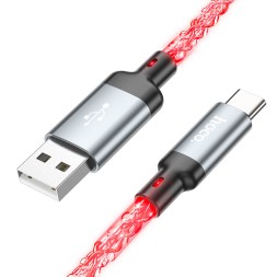 Usb Кабель-зарядка Type-C Hoco U112 3A 1м черный