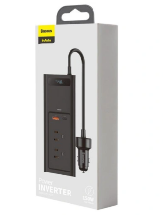  Автомобильный инвертор Baseus Power Inverter 150W (CRNBQ-01)