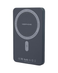 Powerbank с беспроводной зарядкой Keephone Lucci PB-33 5000mAh 1C 20W KPFRAPB-33BK серый