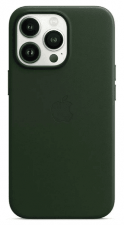 Чехол-накладка  i-Phone 14 Pro Max Silicone icase  №49 тёмно-зеленая