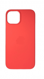 Чехол-накладка  iPhone 14 Silicone icase  №29 алая