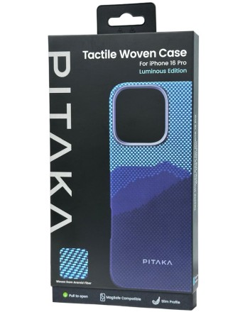  Накладка для i-Phone 16 Pro 6.3&quot; Pitaka StarPeak Luminous Case (Over the horizon)