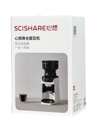 Кофемолка электрическая жерновая Scishare S3201 белая