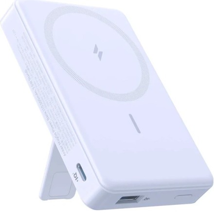  Powerbank с беспроводной зарядкой Anker MagGo 10000mAh 5W/7.5W 1USB/1C (A1652) фиолетовый