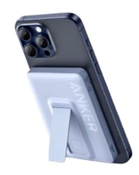 Powerbank с беспроводной зарядкой Anker MagGo 10000mAh 5W/7.5W 1USB/1C (A1652) фиолетовый