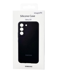 Накладка для Samsung Galaxy S25 MagSafe Silicone Case чёрный