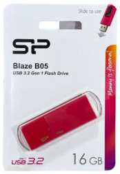 3.0 USB флеш накопитель Silicon Power 16GB Blaze B05 Peach красный