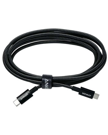  Usb Кабель-зарядка Type-C на Type-C Anker (A8757611) 100W 1.8м темно-серый