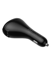 Автомобильное заряд. устр. Hoco E88 1USB/2C + FM-трансмиттер черное