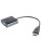  Переходник HDMI (папа)-VGA (мама) Perfeo A7022
