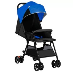 Детская коляска Xiaomi Mibabe Qborn Easy Folding Stroller Blue (TQ02OS) синяя