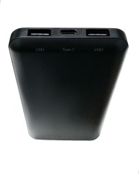 Powerbank EOFE G102 10000mAh 2A 2USB/Type-C с дисплеем чёрный