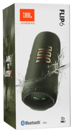  Bluetooth колонка JBL Flip 6 зелёный