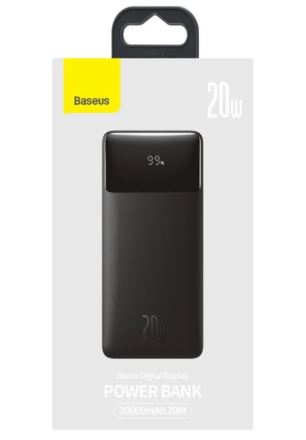 Powerbank Baseus Bipow Digital Display PD3.0 + QC3.0 20W 20000mAh PPDML-M01 черный