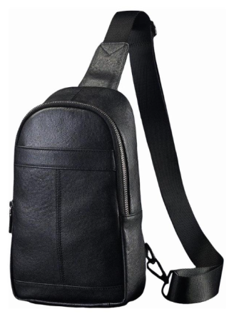  Кожаная сумка Tanjiezhe YG-011 черная