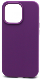 Чехол-накладка  i-Phone 15 Pro Silicone icase  №45 фиолетовая