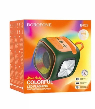  Bluetooth колонка Borofone BR29 зеленая
