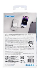 Powerbank с беспроводной зарядкой Momax Q. Power7 10000mAh IP112MFIA серый