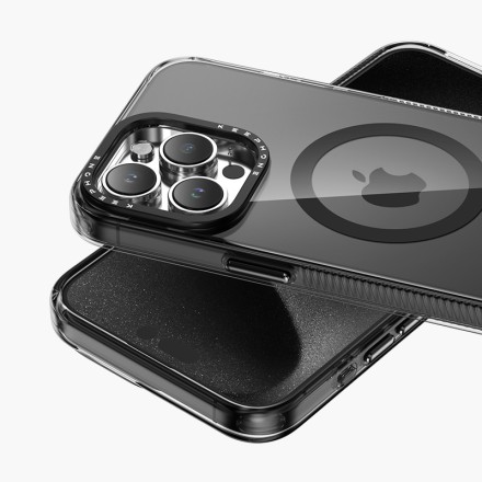  Накладка для i-Phone 15 Pro Keephone Magnet Pro MagSnap черный