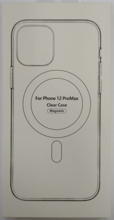  Накладка для i-Phone 12 Pro Max силикон MagSafe Clear Case