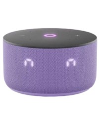 Умная колонка Яндекс Станция Мини 3 с часами лиловая